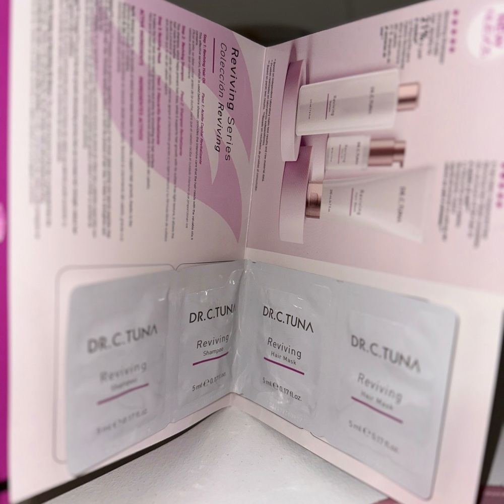 Dr. C. Tuna Reviving Hair Mask and Shampoo Set